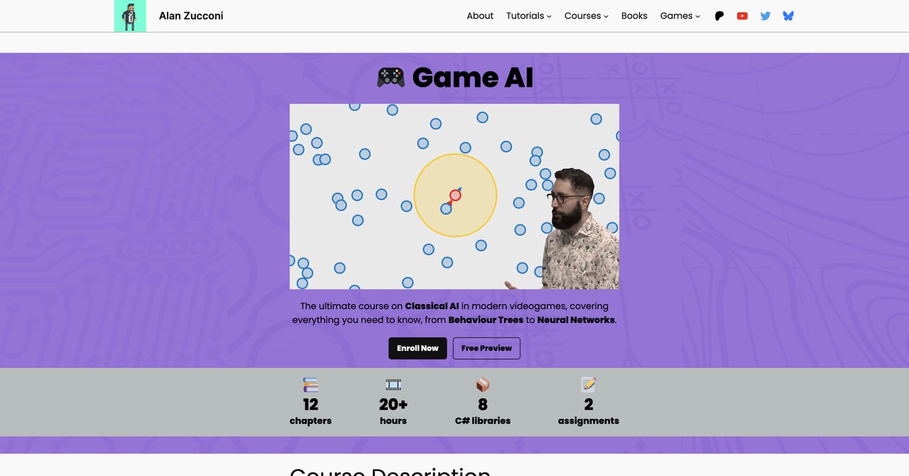 Game AI by Alan Zucconi
