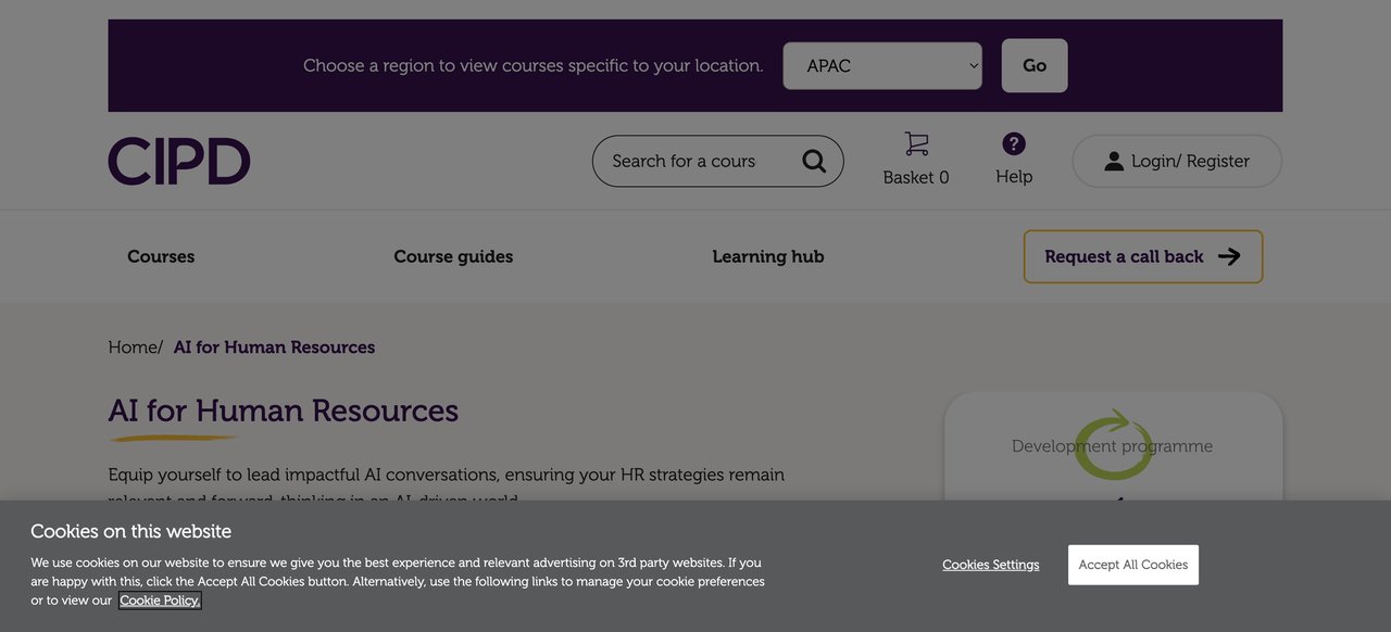 AI for Human Resources by CIPD