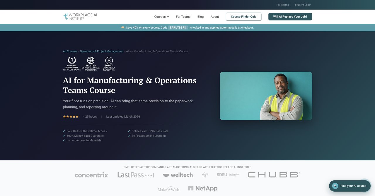 AI for Manufacturing and Operations Teams