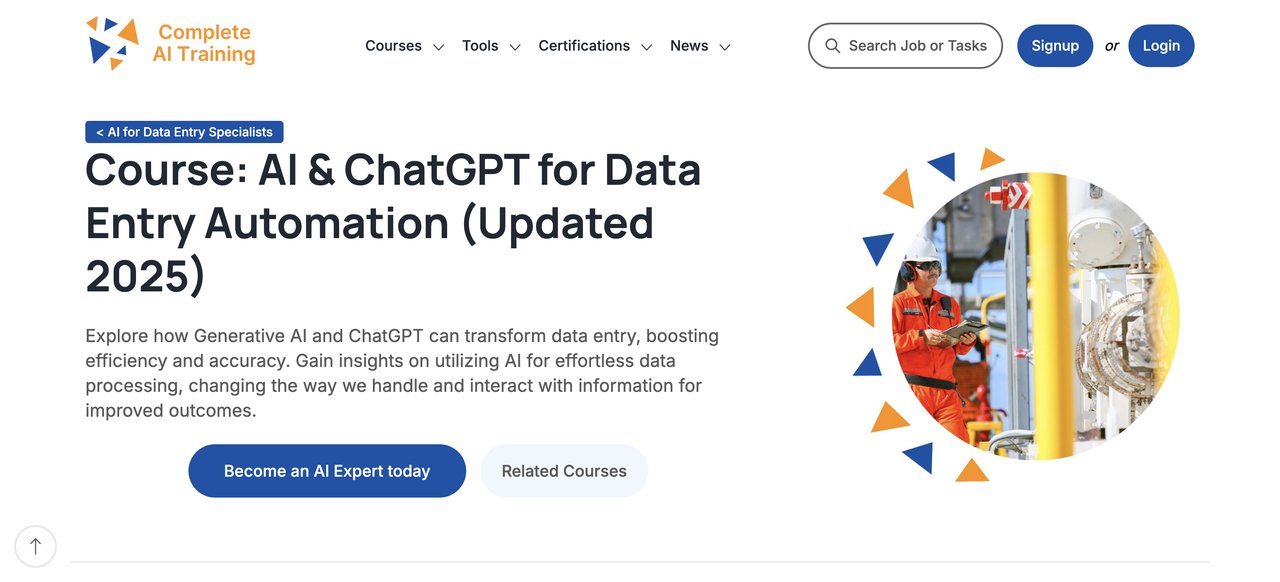 AI & ChatGPT for Data Entry Automation