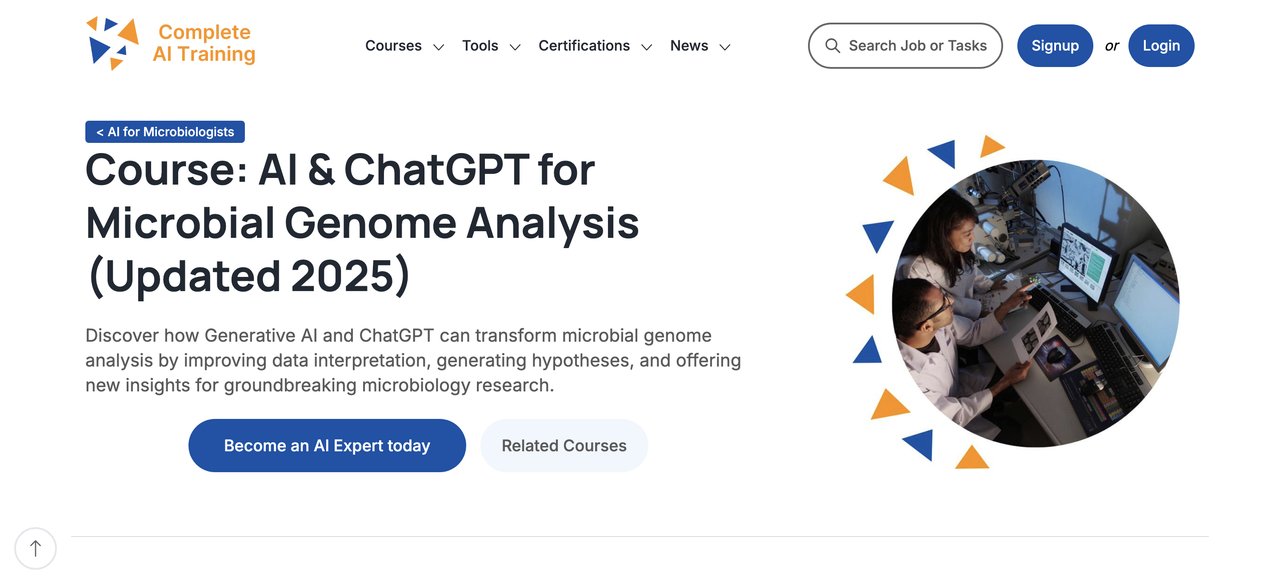 AI & ChatGPT for Microbial Genome Analysis