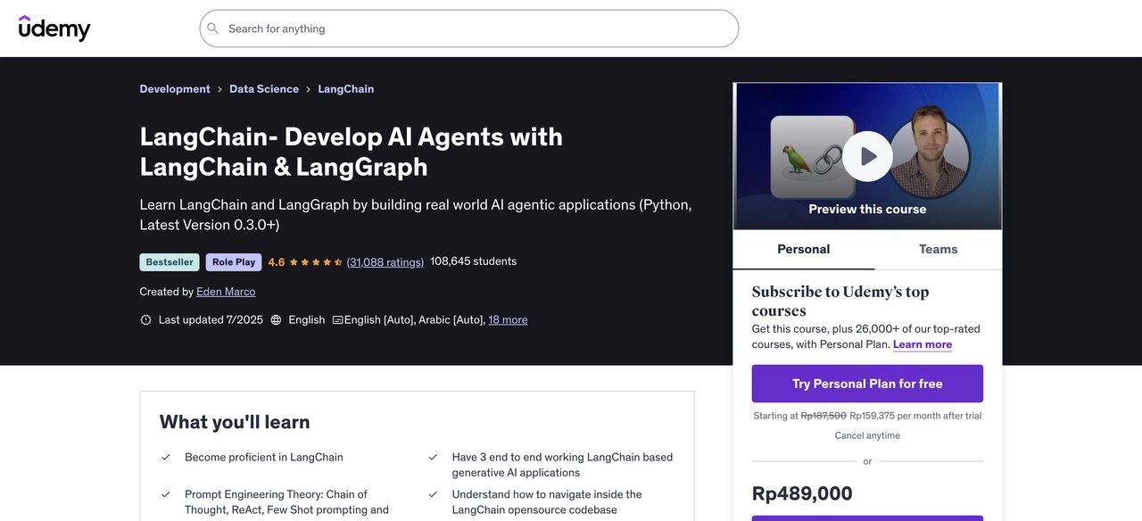 Develop LLM Powered Applications with LangChain