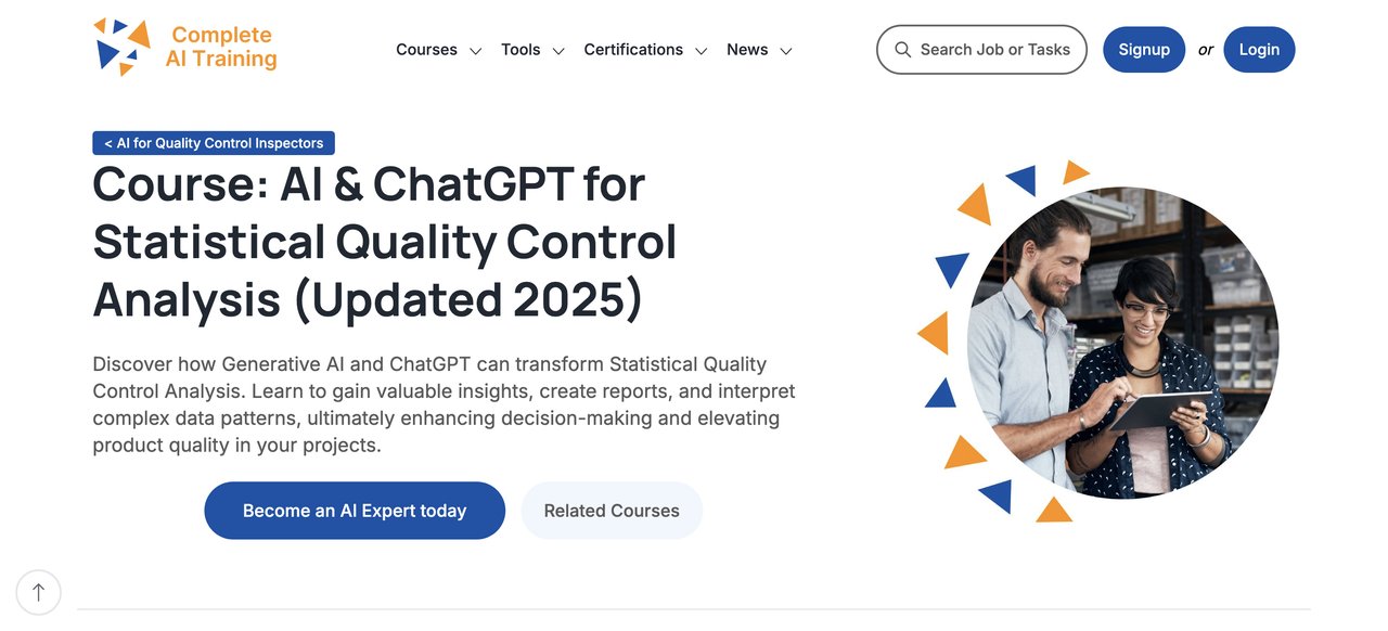 AI for Statistical Quality Control