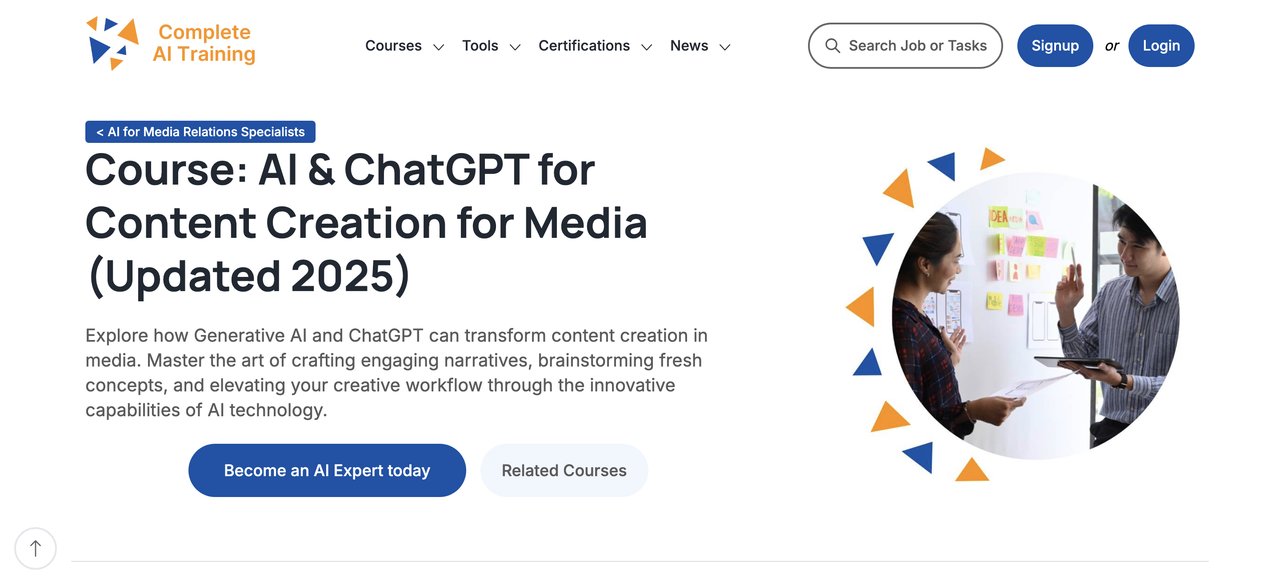 AI & ChatGPT for Content Creation for Media