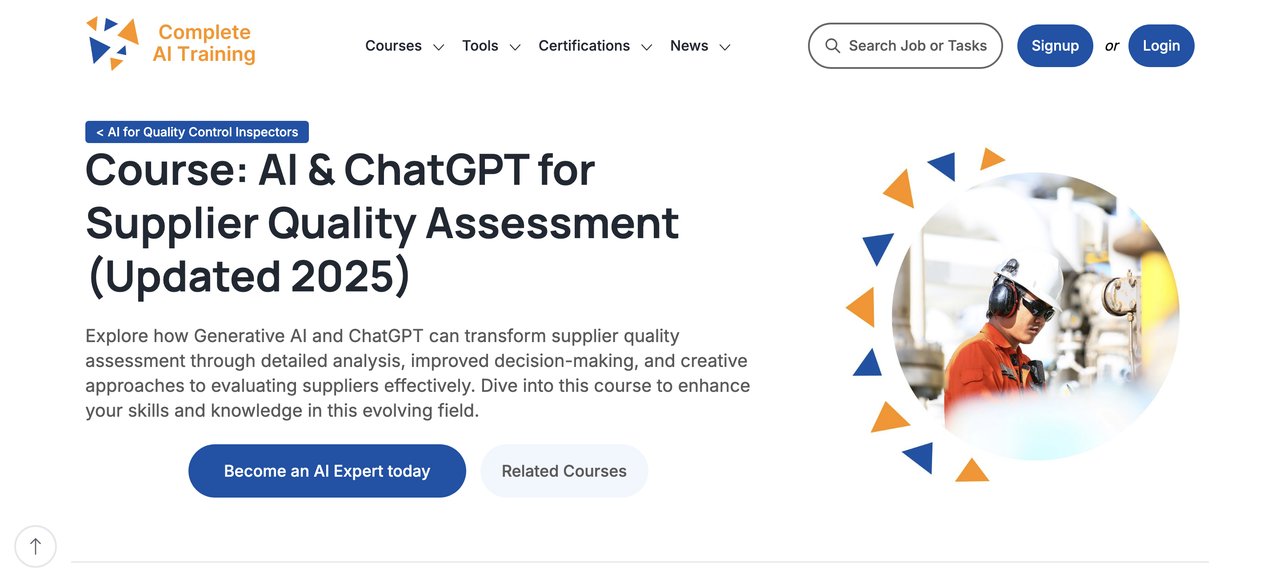 AI for Supplier Quality Assessment