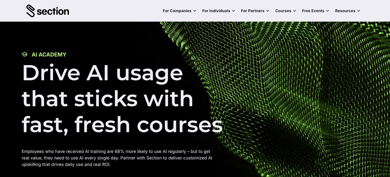 AI Academy by Section AI