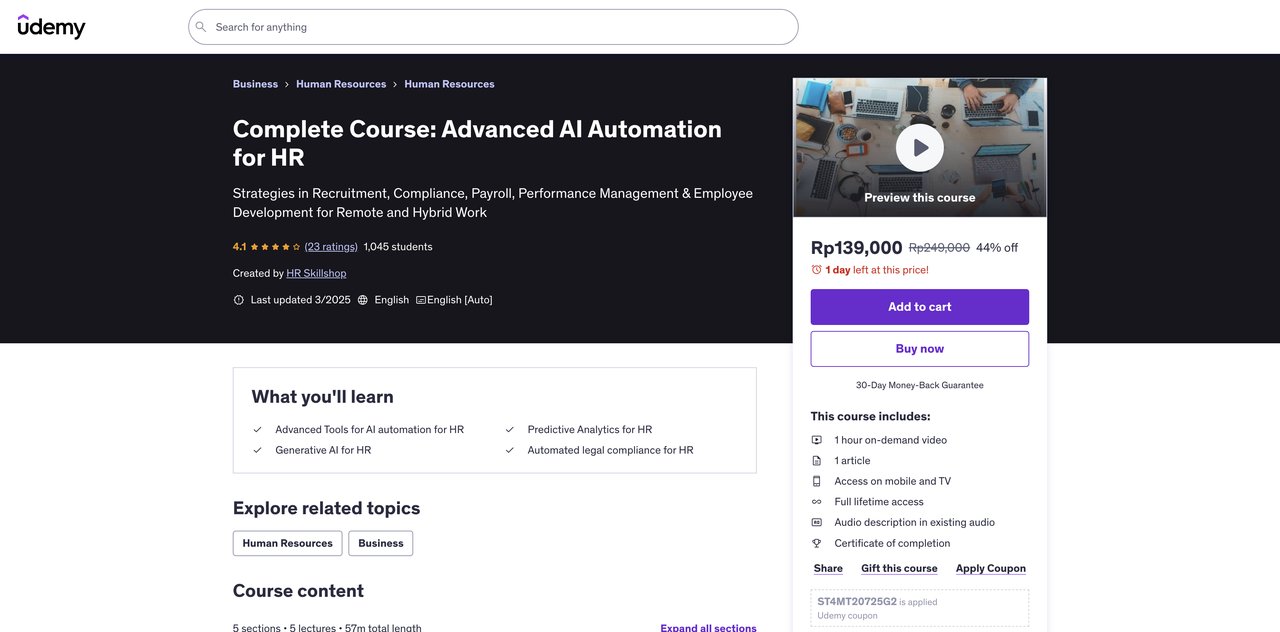Complete Advanced AI Automation for HR
