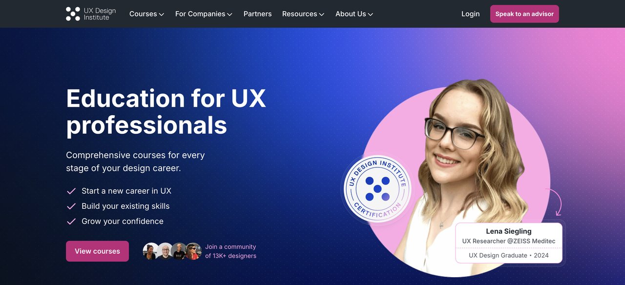 Professional Diploma in UX Design