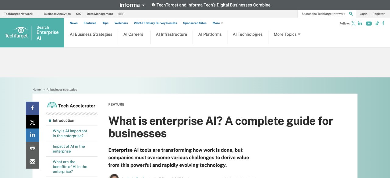 Artificial Intelligence: Business Strategies and Applications