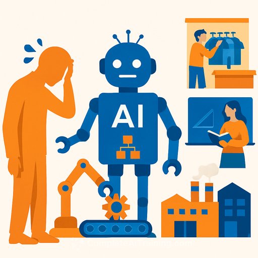 1.8 Crore Indian Jobs at Risk as AI Disrupts Manufacturing, Retail, and Education by 2030