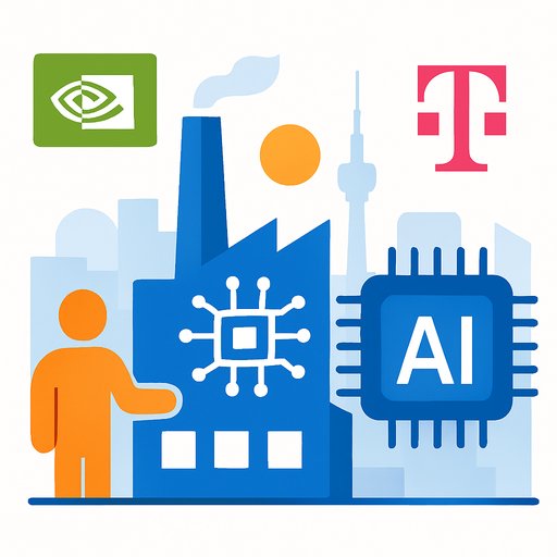 €1 Billion Munich AI Factory: Nvidia and Deutsche Telekom boost Germany's compute by 50%