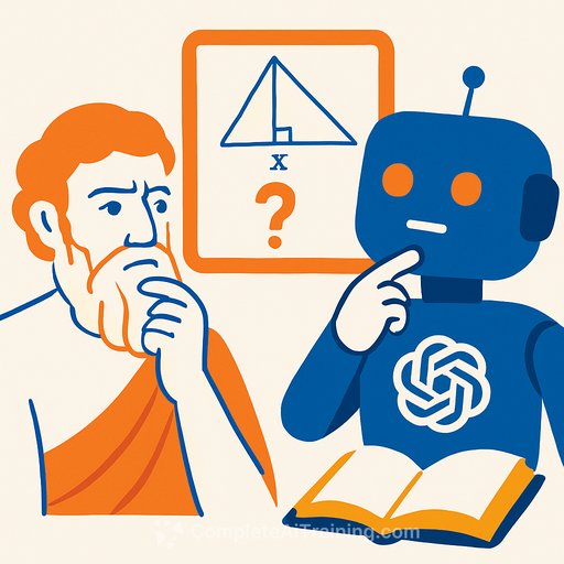 2,400-year-old math riddle challenges ChatGPT, revealing improvisation and limits
