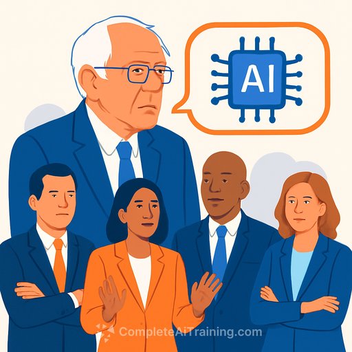2028 Democratic hopefuls avoid backing Bernie Sanders' AI pause