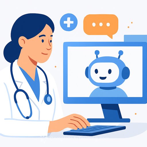 60% of large US healthcare firms use AI chatbots for customer service, survey finds