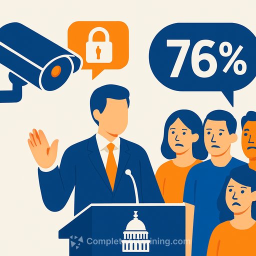76% of Americans oppose government access to AI surveillance tools as Congress fails to act