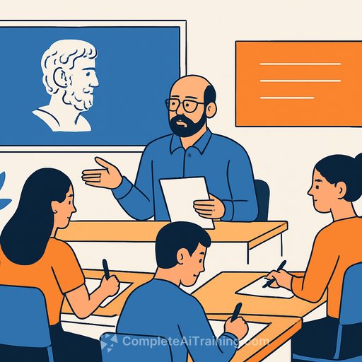 A Chicago philosophy professor has his students write essays with him instead of for him to counter AI cheating