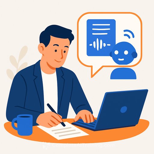 A professional writer finds AI useful for transcription and note-taking, not replacing his work