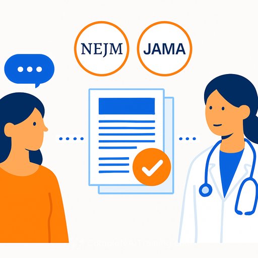 Abridge partners with NEJM and JAMA to link peer-reviewed evidence with patient responses