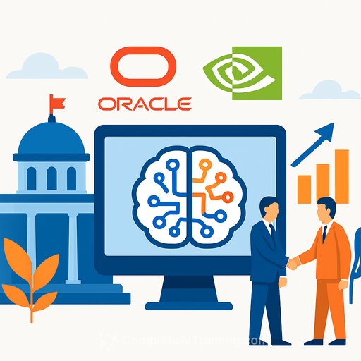 Abu Dhabi, Oracle, and NVIDIA Set a Global Benchmark for Sovereign AI Government