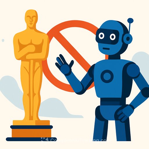 Academy rules out Oscar nominations for AI acting and writing