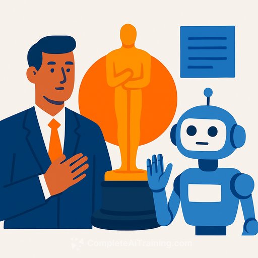 Academy rules that only human acting and writing can win Oscars