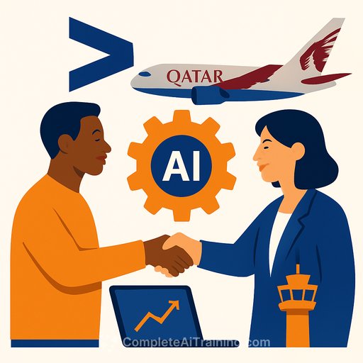 Accenture and Qatar Airways Partner on AI Skyways Initiative to Enhance Airline Operations