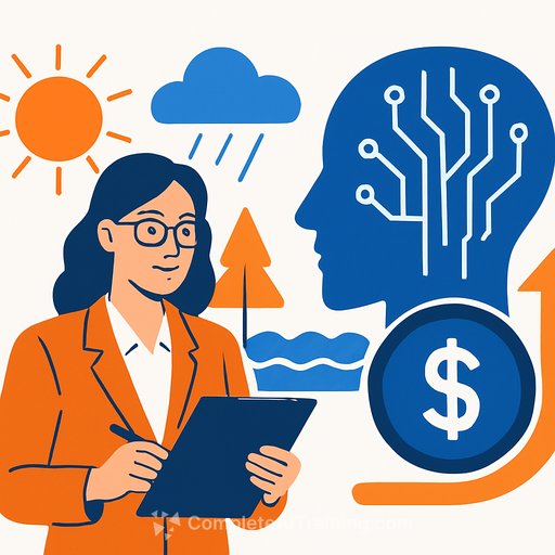 Actuaries urge budget boost for climate resilience and AI safety