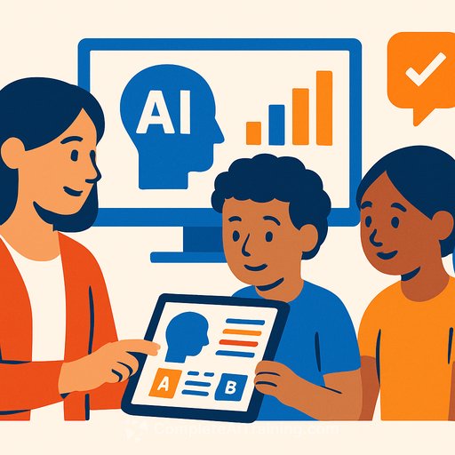 Adaptive AI personalises learning for every child, with teachers as guides