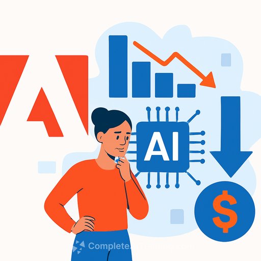 Adobe Bets on Rivals' AI, but Wall Street Isn't Convinced as Shares Fall 25%