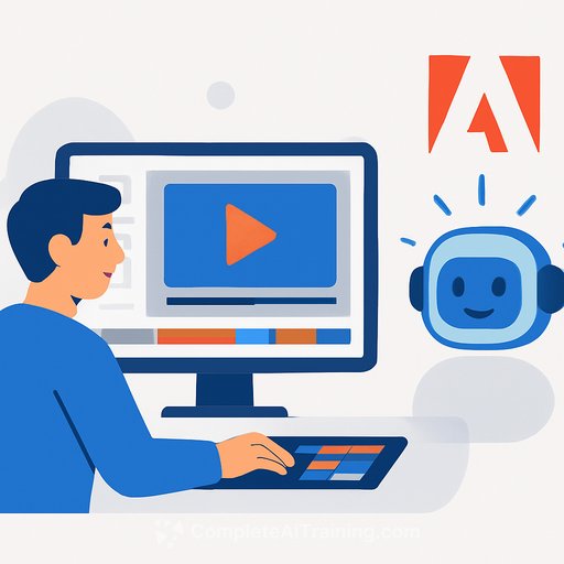 Adobe frames AI as a workflow assistant for video editors, not a creative director