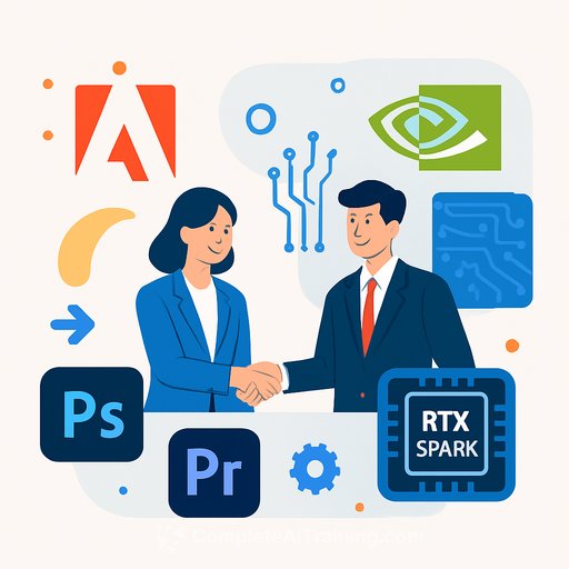 Adobe partners with Nvidia to optimize Photoshop and Premiere for RTX Spark chip