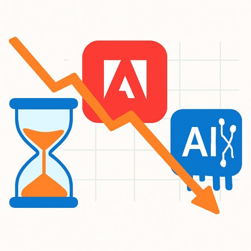 Adobe slides 7.8% as AI-driven downgrades challenge its Creative Cloud moat