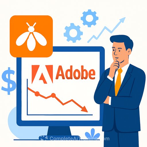 Adobe trades at 10x forward earnings as Firefly cannibalizes its stock photo business faster than expected