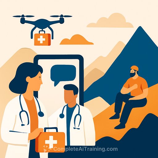 AFMS Deploys Drones and AI to Deliver Healthcare in Remote and Challenging Terrains