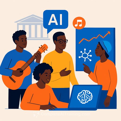 African artist-engineer teams showcase AI and music projects at Wits University
