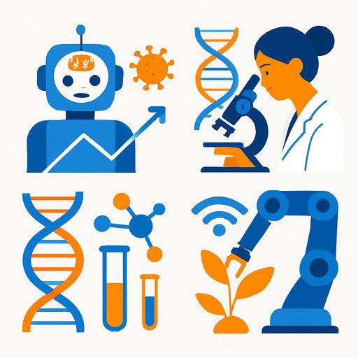 AI Across Science: From Pandemic Forecasts and Precision Cancer Care to Omics at Scale and Smarter Food Production
