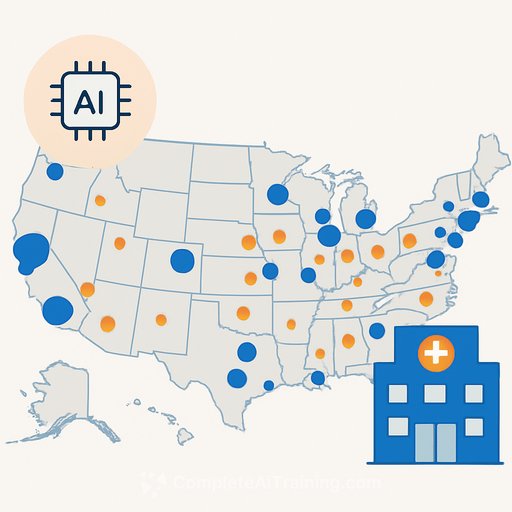 AI adoption in US hospitals clusters in metro hubs, bypassing high-need communities