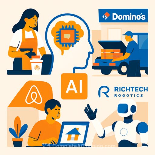 AI Adoption Transforms Operations and Investor Outlook at Starbucks, Domino’s, Airbnb, and Richtech Robotics