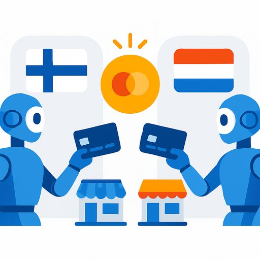 AI agents complete first agentic purchases in Finland and the Netherlands using Mastercard Agent Pay