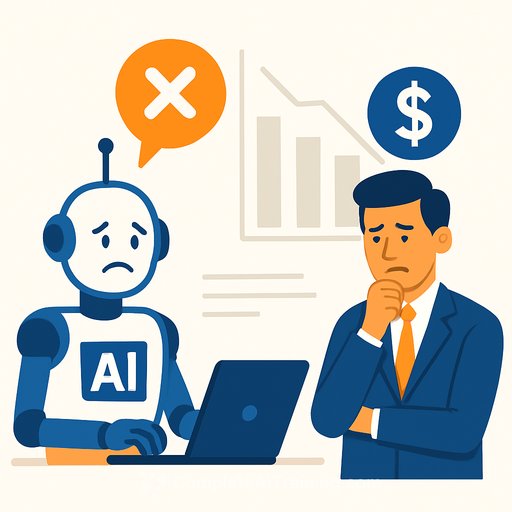 AI agents fall short at Microsoft as enterprises balk at ROI and risk