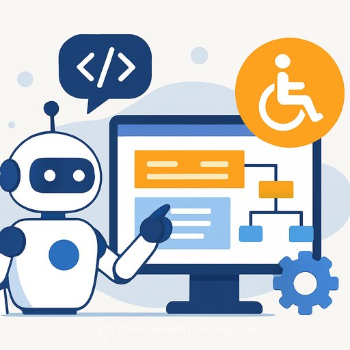 AI agents read your site's accessibility tree, making accessible code a business requirement