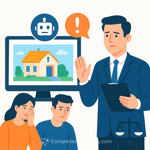 AI-altered listing photos drive away buyers and raise legal concerns for agents