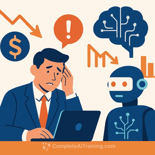 AI Anxiety Grows Among Financial Advisers as Adoption Stalls