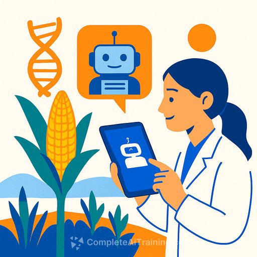 AI Assistant PlantGPT Advances Crop Research and Genomics in China