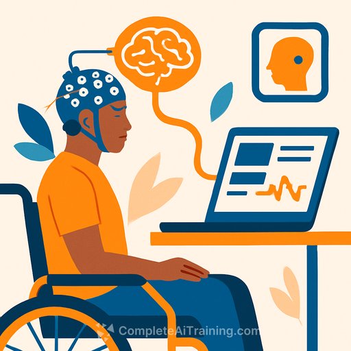 AI-Assisted Brain-Computer Interface Offers New Hope for People With Paralysis