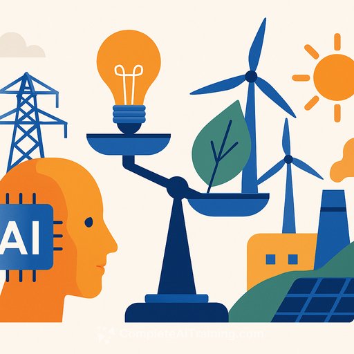AI at a Crossroads: Balancing Energy Demands and Climate Solutions for a Sustainable Future
