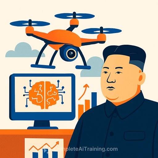 AI at the core of North Korea's drone buildup as Kim Jong Un oversees tests
