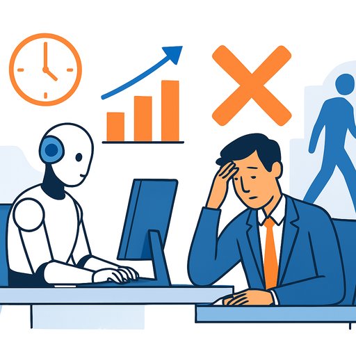 AI at Work: Promise of Shorter Weeks, Peril of Mass Unemployment