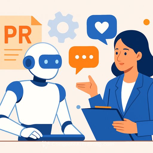 AI automates PR tasks but cannot replace the relationships and judgment that define the profession