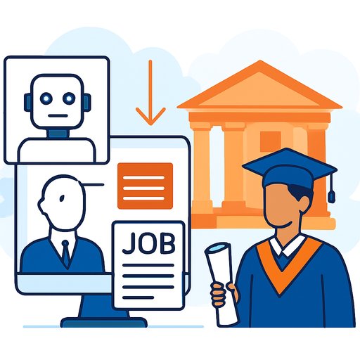 AI automation shrinks entry-level job postings, pushing universities to fill the experience gap